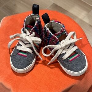 Inkkas Multicolor Kids High-Top Sneakers